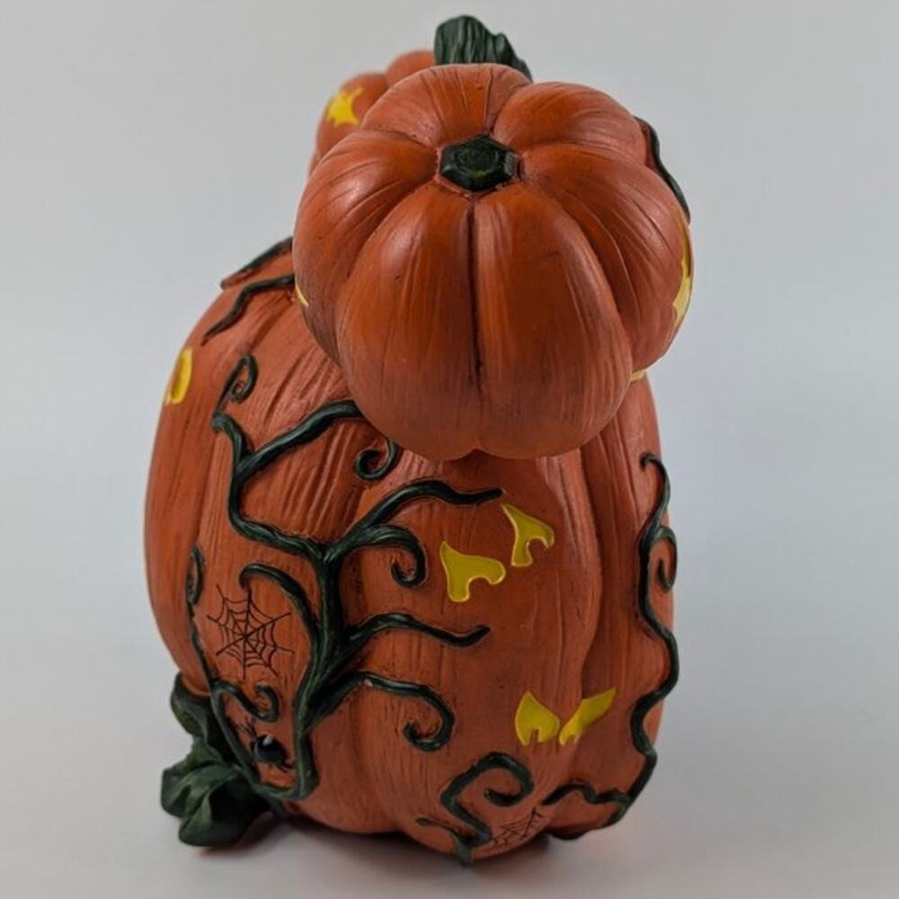 Mickey Mouse Halloween Pumpkin Lighted 2014 Disney Parks Excl Haunted Mansion - Picture 4 of 16